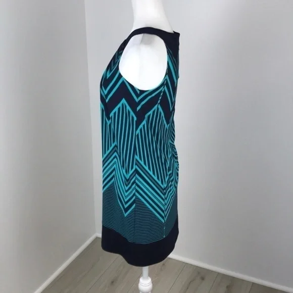 Sweet Storm Blue Keyhole Dress Size S NWOT - Picture 3 of 4